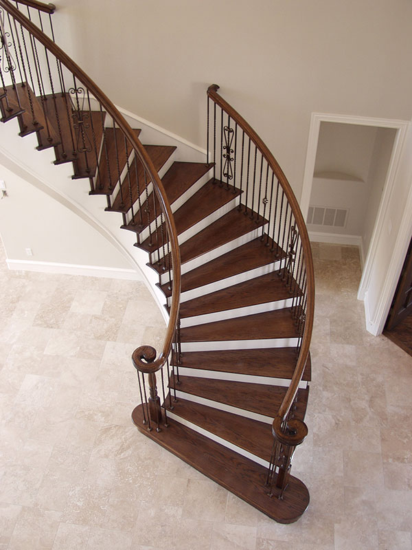 Curved Stairs ABQ Stair