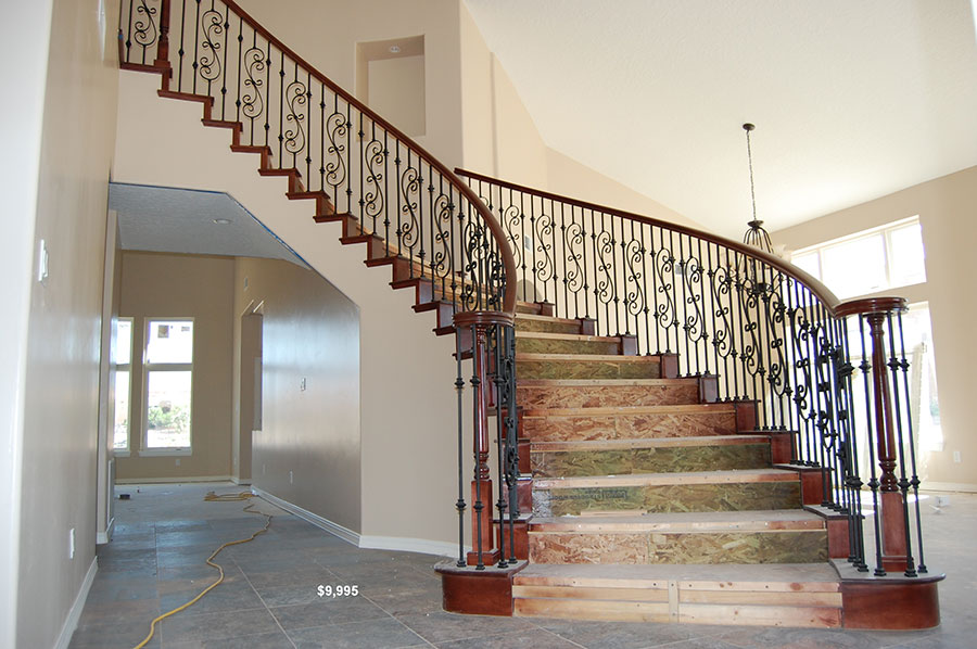 Curved Stairs ABQ Stair